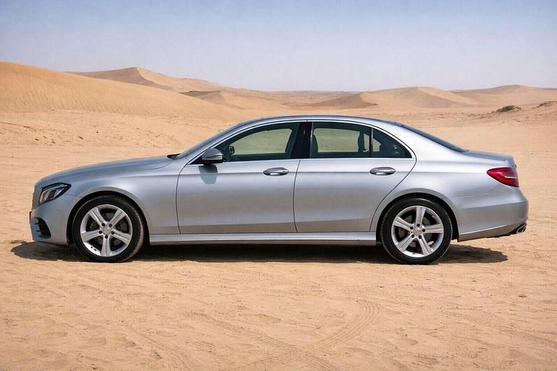 Used Mercedes E220 AMG line 2016 Silver Sedan