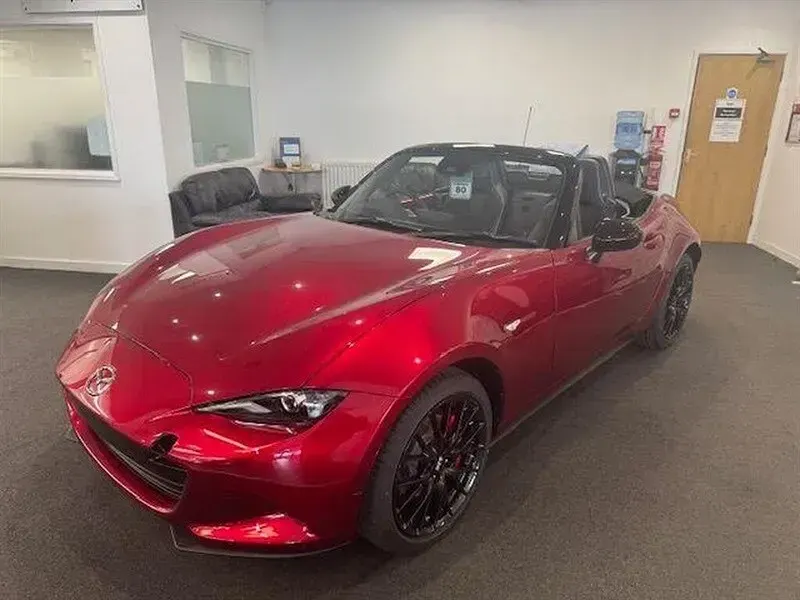 New Mazda MX5 Homura-Line 184 HP (135 kW) 2026 Red Cabriolet