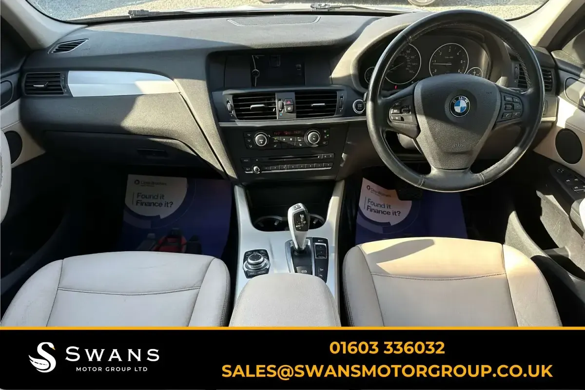 Used BMW X3 184 HP (135 kW) 2012 Blue SUV