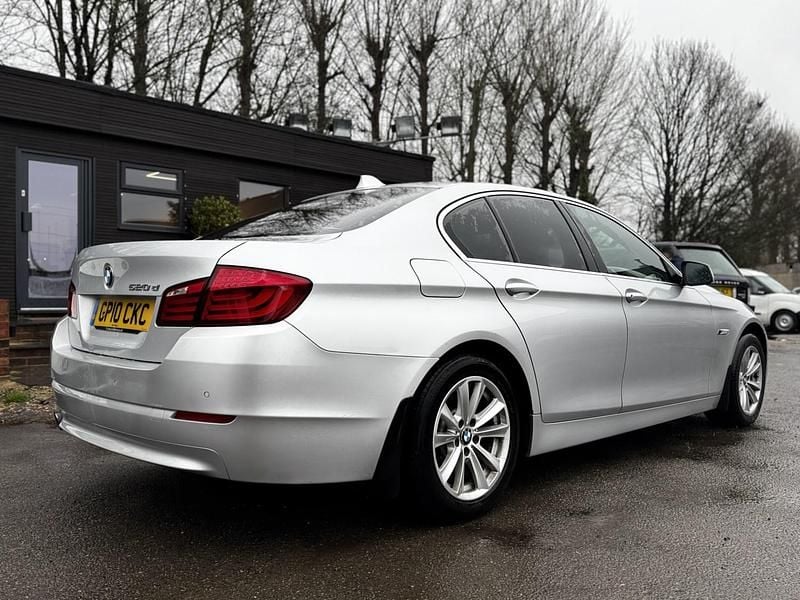 Used BMW 520 2010 Silver Sedan