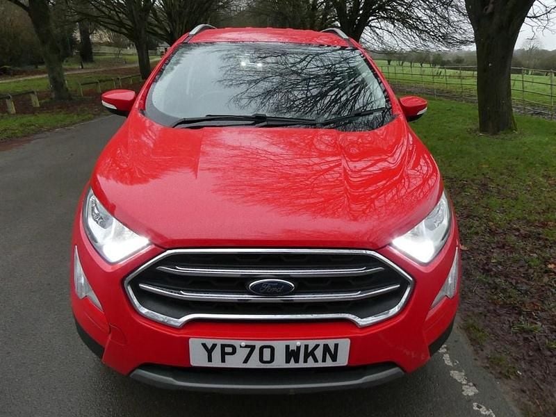 Used Ford Ecosport Titanium 125 HP (91 kW) 2020 Red SUV