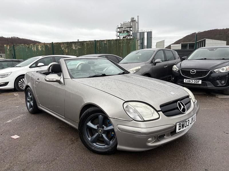 Used Mercedes SLK320 2003 Silver Cabriolet
