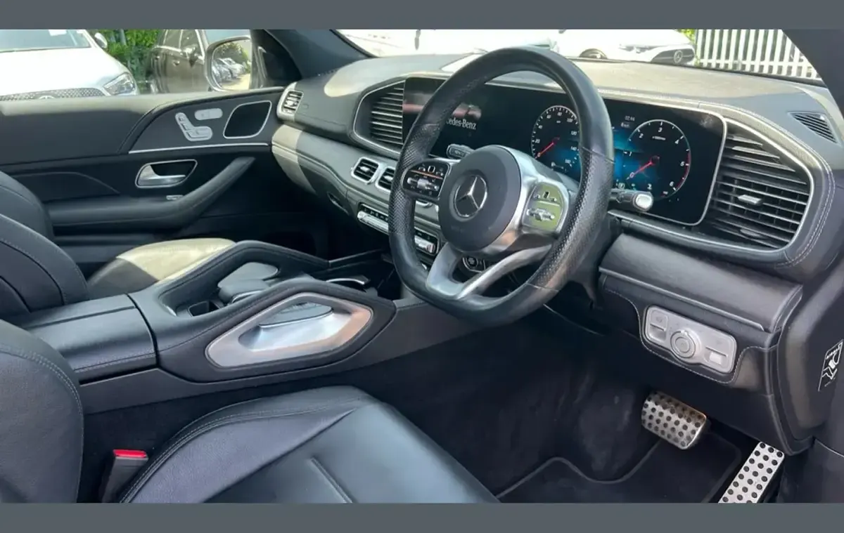 Used Mercedes GLE400 AMG line 330 HP (242 kW) 2022 Cavansite blue metallic SUV