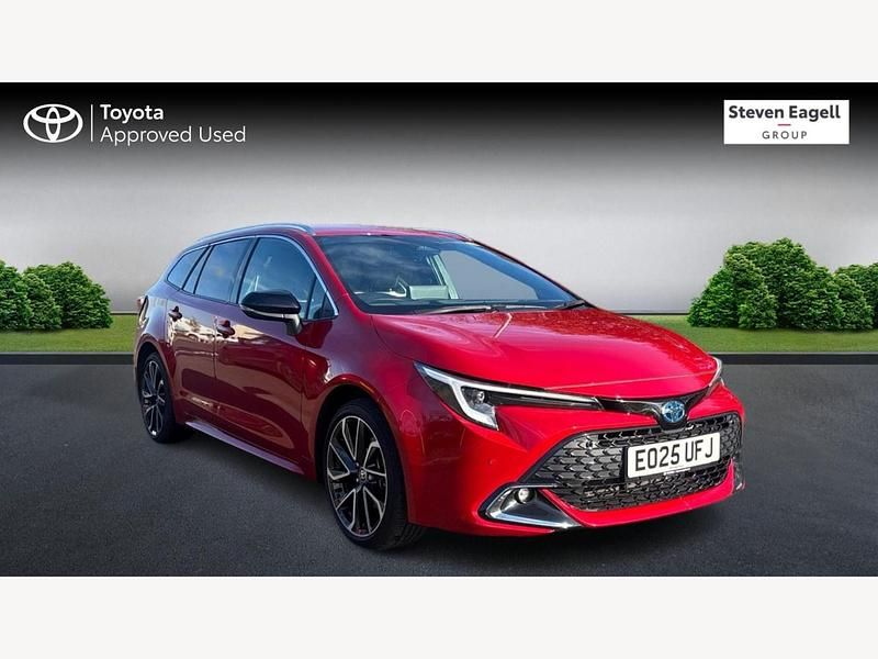 Red Used 2025 Toyota Corolla Estate | £31,498 - Image 1/3