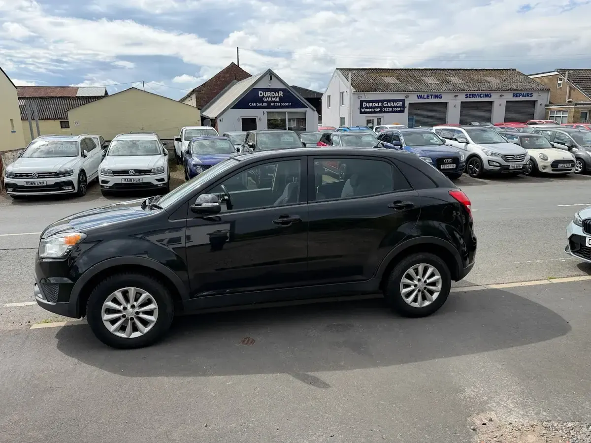 Used SsangYong Korando 2014 Black SUV