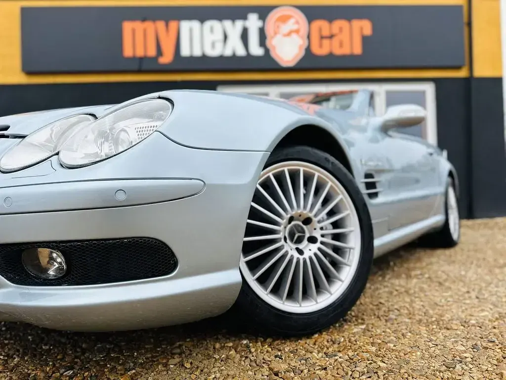 Used Mercedes SL55 AMG AMG 2003 Silver Cabriolet