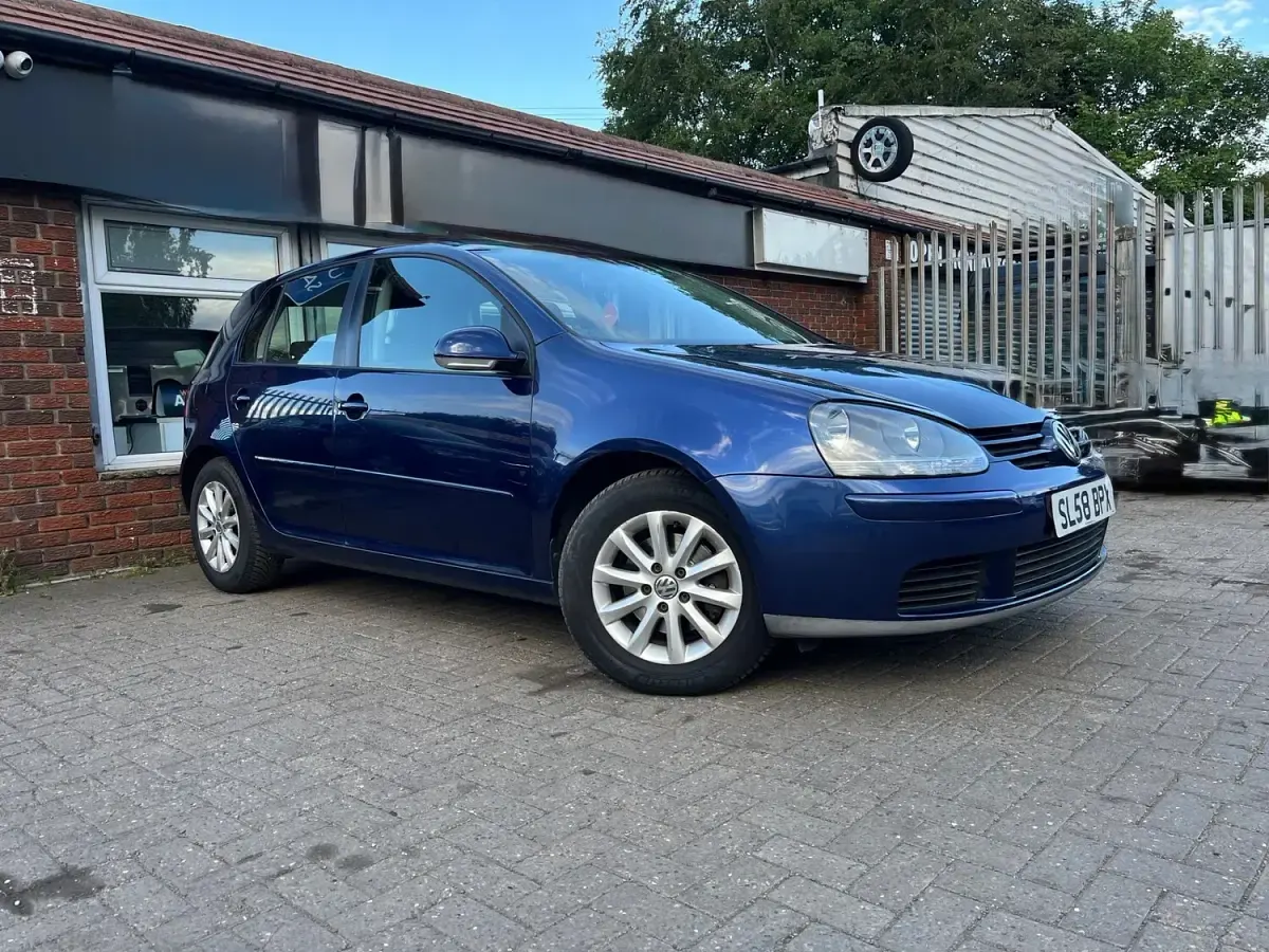 Used VW Golf V Match 2008 Blue Hatchback