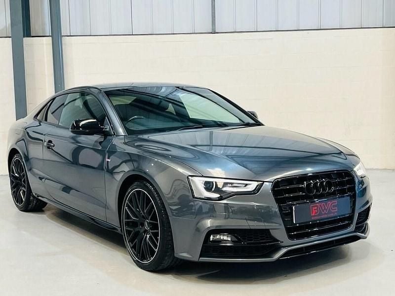 Used Audi A5 Black Edition 190 HP (139 kW) 2016 Grey Coupe