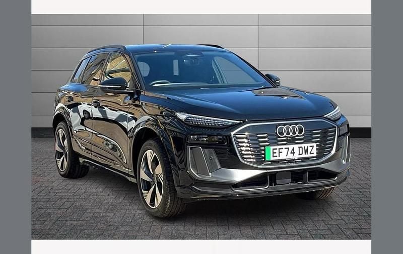 Black Used 2024 Audi Q6 e-tron S-Line SUV | £52,000 (Fair price) - Image 1/4