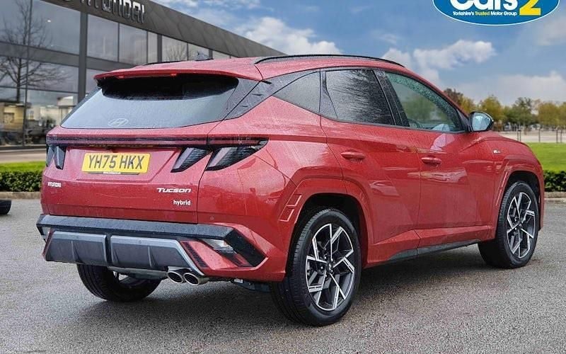 Used Hyundai Tucson N Line 215 HP (158 kW) 2025 Red SUV