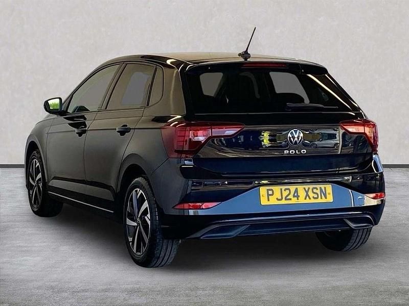Used VW Polo Match 94 HP (69 kW) 2024 Black Hatchback