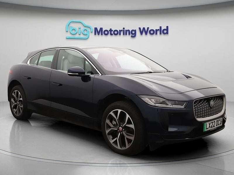 Blue Used 2022 Jaguar I-Pace SE SUV | £22,700 (Fair price) - Image 1/4
