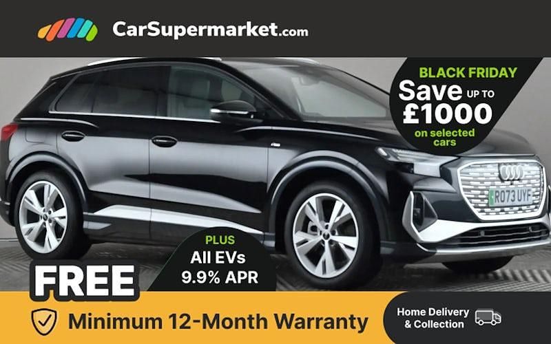 Used 2023 Audi Q4 e-tron S-Line SUV | £28,997 - Image 1/4