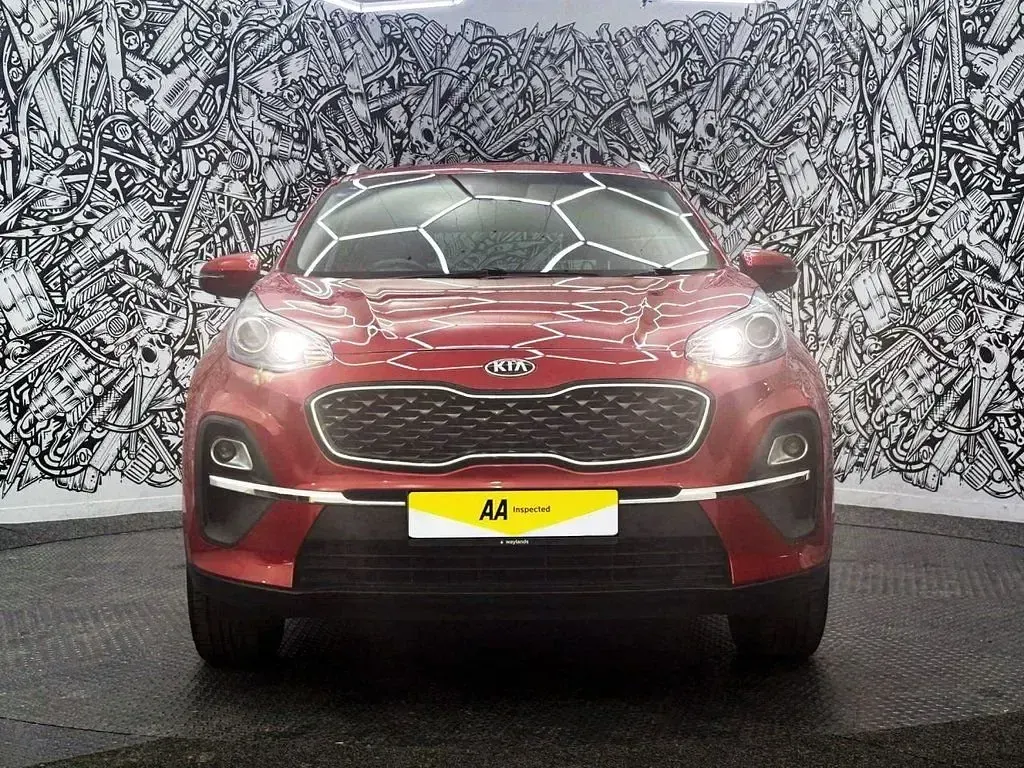Used Kia Sportage 130 HP (95 kW) 2021 Red SUV