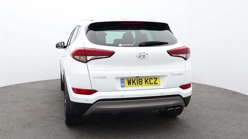 Used Hyundai Tucson Edition 177 HP (130 kW) 2018 White SUV