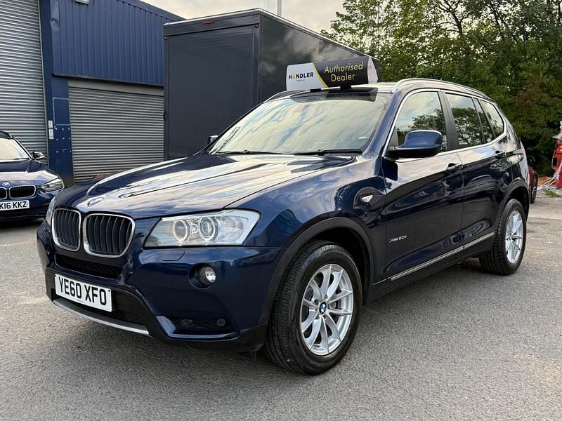 Used BMW X3 Comfort Edition 184 HP (135 kW) 2010 Blue SUV
