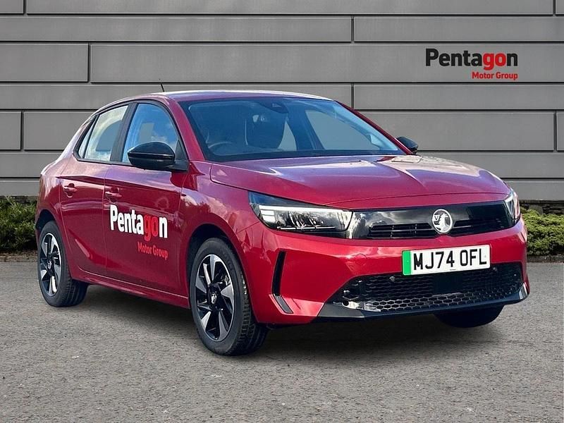 Used Vauxhall Corsa-e Design Edition 100 kW (136 HP) 2024 Red Hatchback