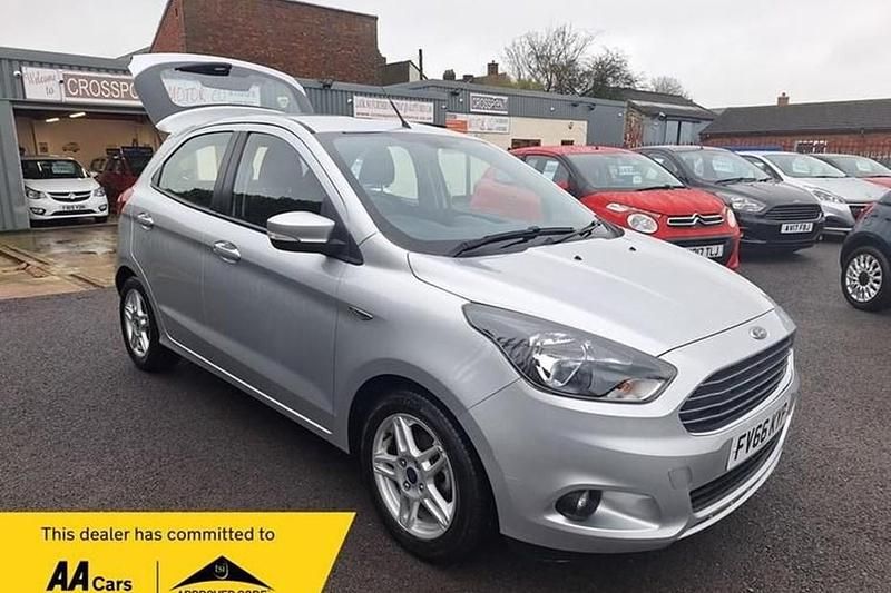 Used Ford Ka Plus Zetec 85 HP (62 kW) 2017 Silver Hatchback