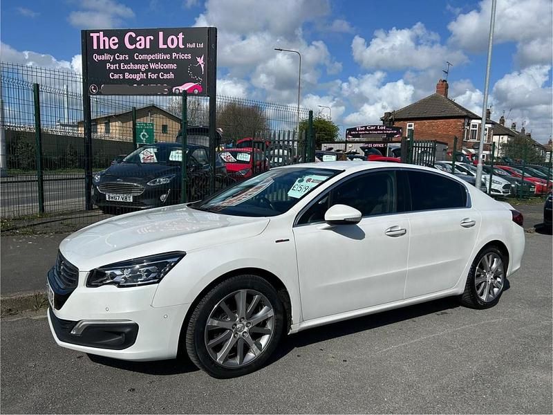 Used Peugeot 508 GT-line 150 HP (110 kW) 2015 White Sedan