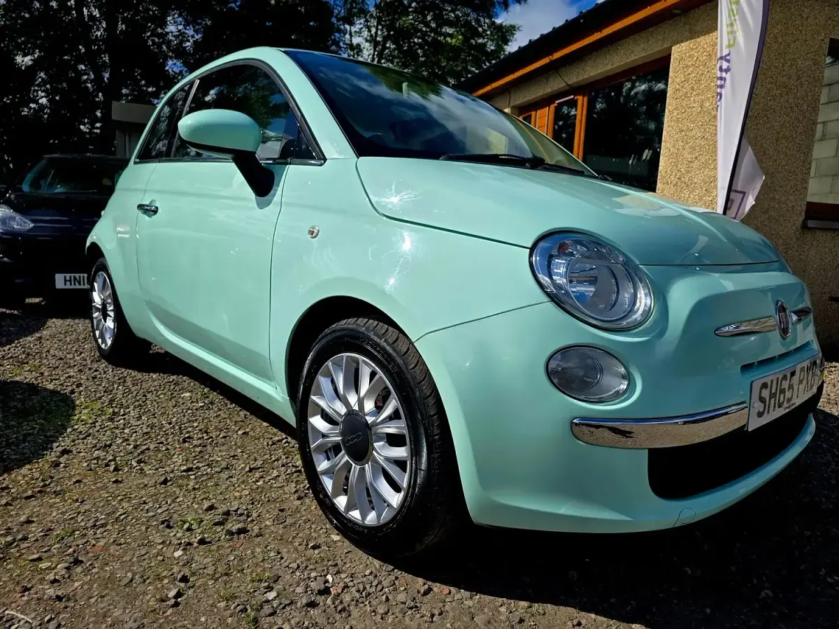 Used Fiat 500 Pop Star 2015 Green Hatchback