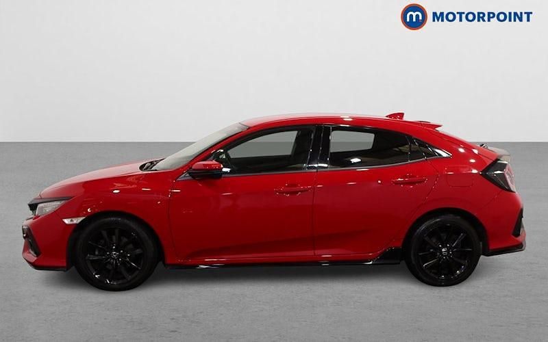 Used Honda Civic Sport 182 HP (133 kW) 2021 Red Hatchback