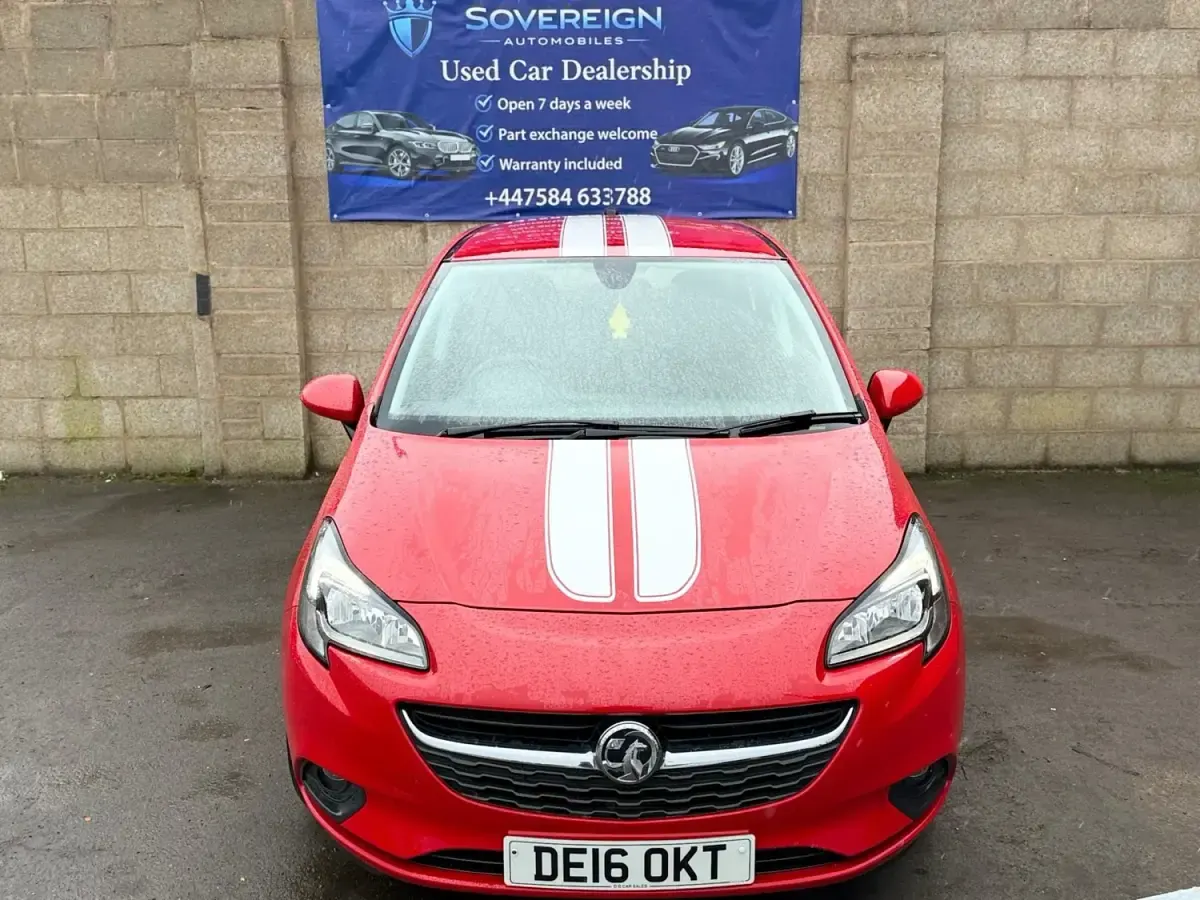Usado Vauxhall Corsa S 2016 Rojo Utilitario