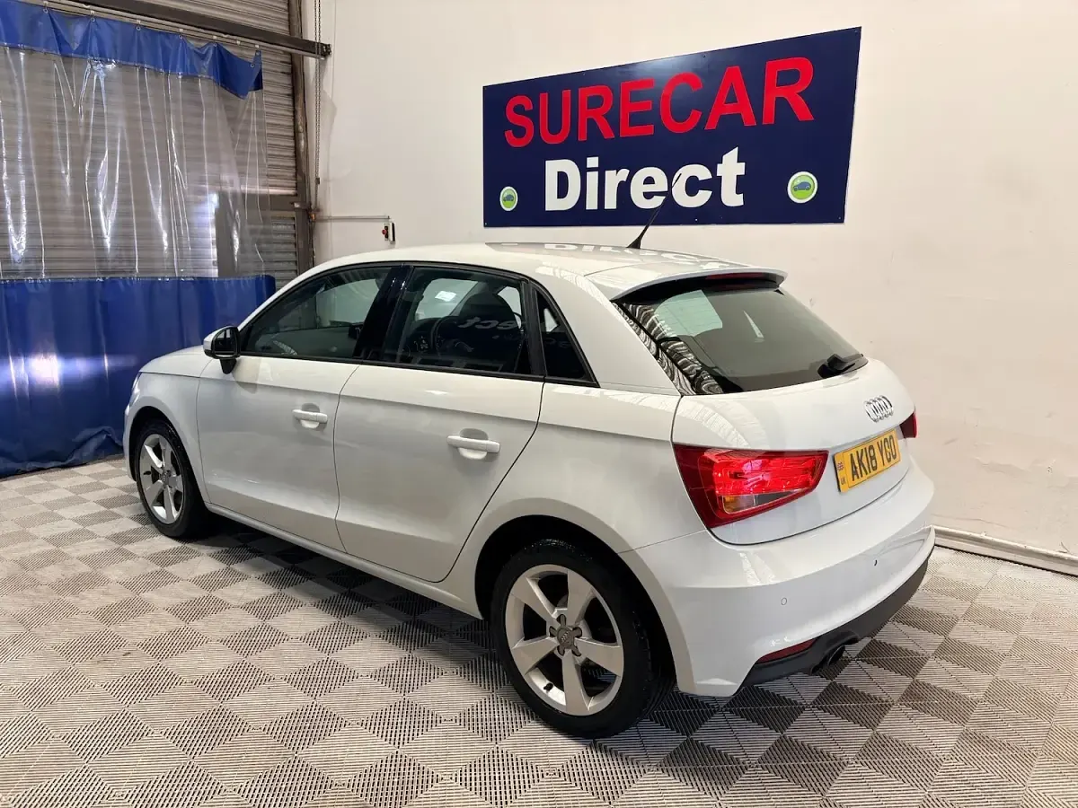 Usado Audi A1 Sport 2018 Blanco Utilitario