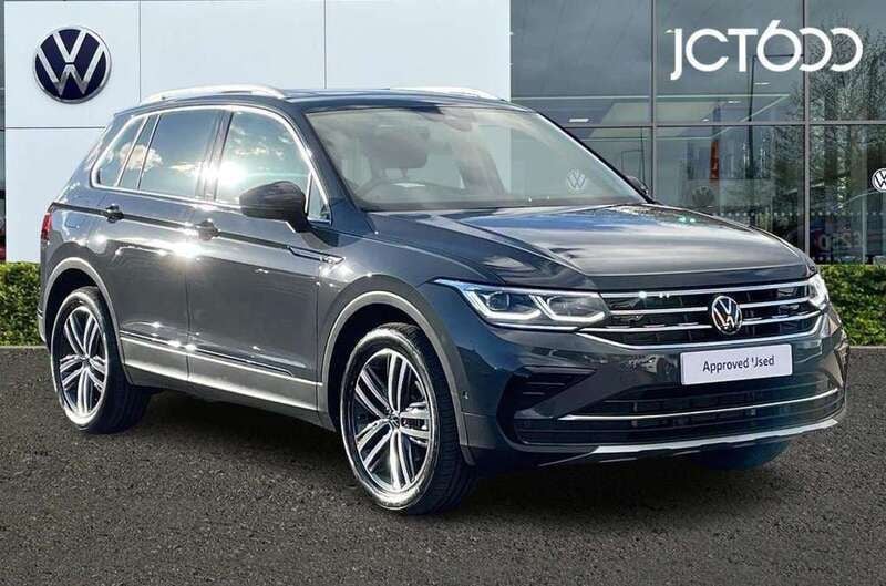 Grey Used 2021 VW Tiguan Elegance SUV | £24,813 (Fair price) - Image 1/4