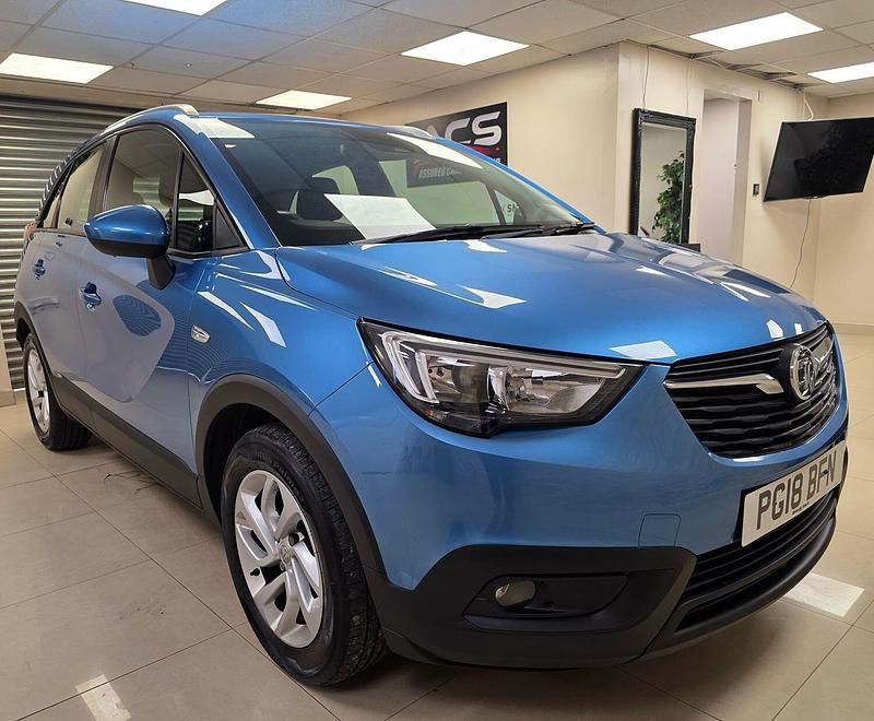 Second-hand Vauxhall Crossland X 81 CP (59 kW) 2018 Albastru SUV