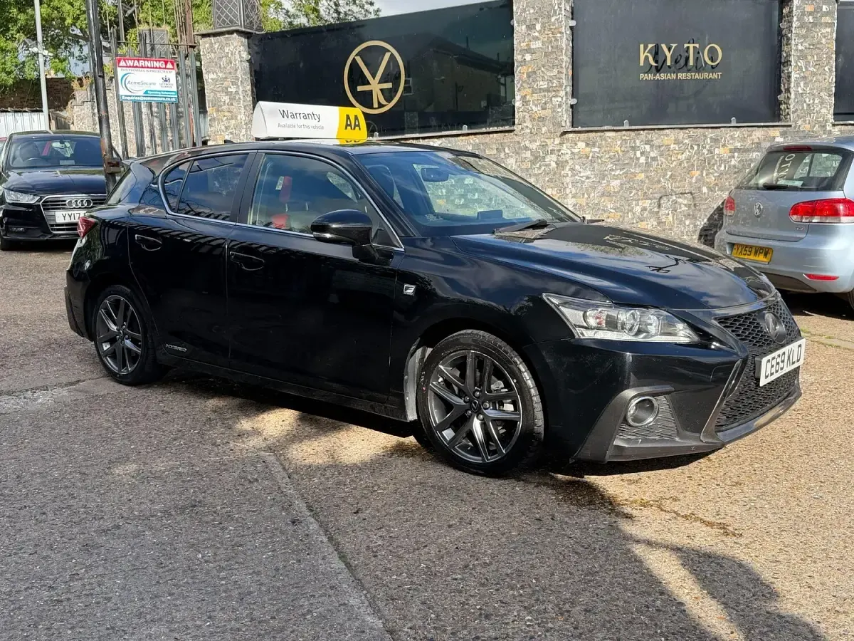 Used Lexus CT200h Sport Line 2019 Black Hatchback
