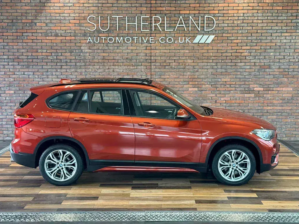 Used BMW X1 Sport Line 2018 Orange SUV