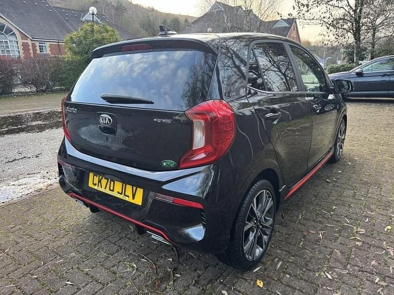Used Kia Picanto GT-Line 66 HP (48 kW) 2020 Black Hatchback