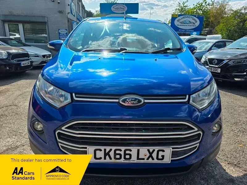 Used Ford Ecosport Zetec 2016 Blue SUV