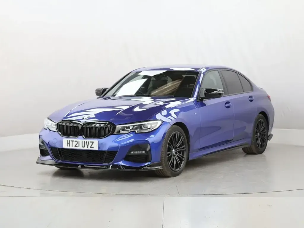 Used BMW 320 M Sport 184 HP (135 kW) 2021 Blue Sedan