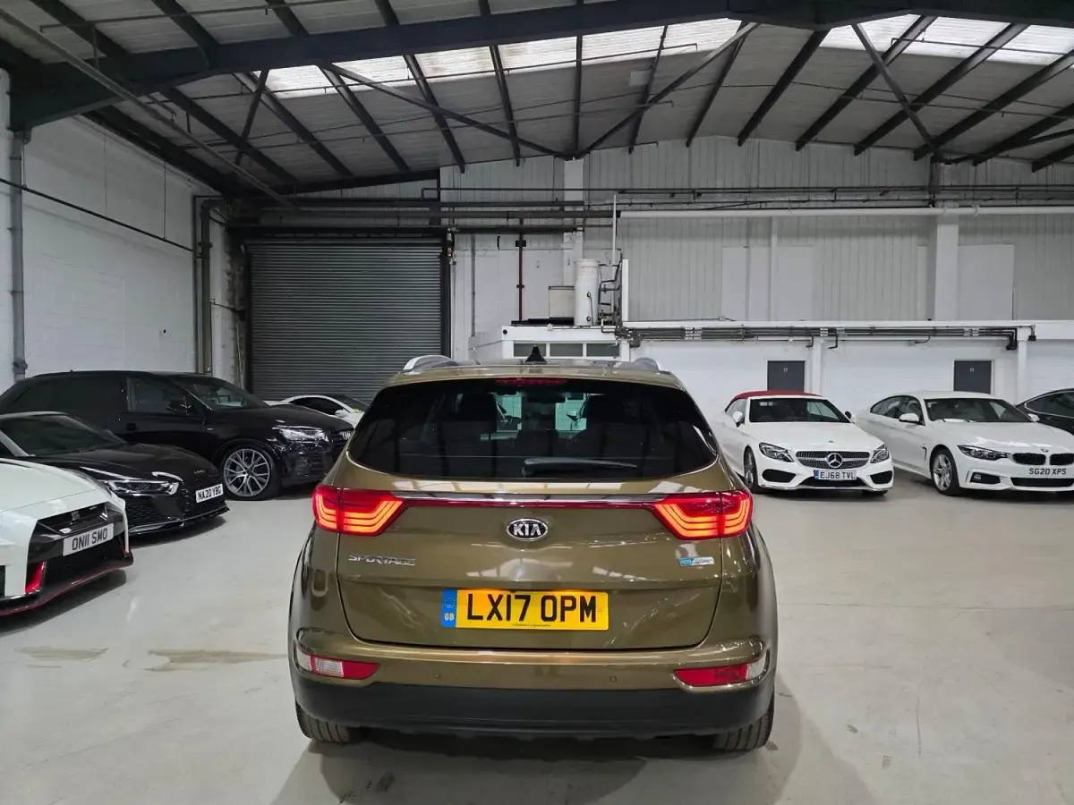 Begagnad Kia Sportage 141 HK (103 kW) 2017 Grön SUV