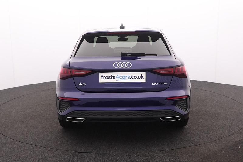 Used Audi A3 S-Line 2024 Blue Hatchback