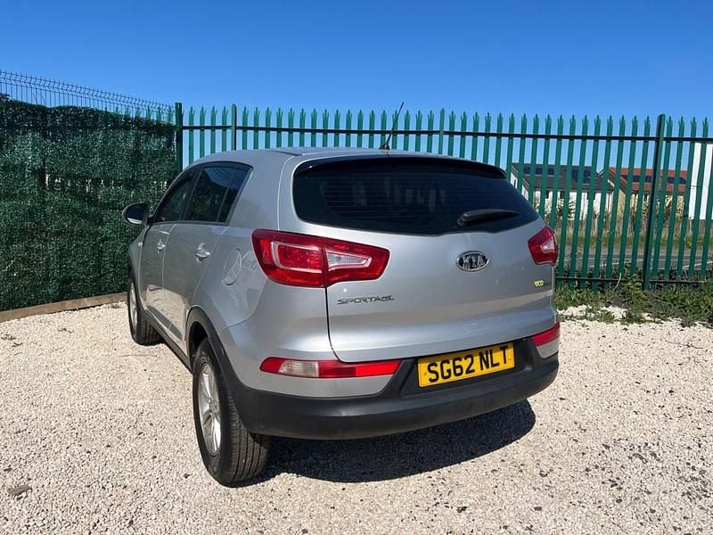 Begagnad Kia Sportage 2012 Silver SUV