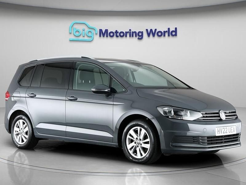 Grey Used 2022 VW Touran Family MPV | £22,700 (Fair price) - Image 1/4