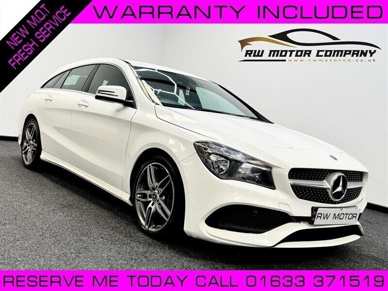 White Used 2018 Mercedes CLA180 AMG line Sedan | £7,992 (Fair price) - Image 1/3