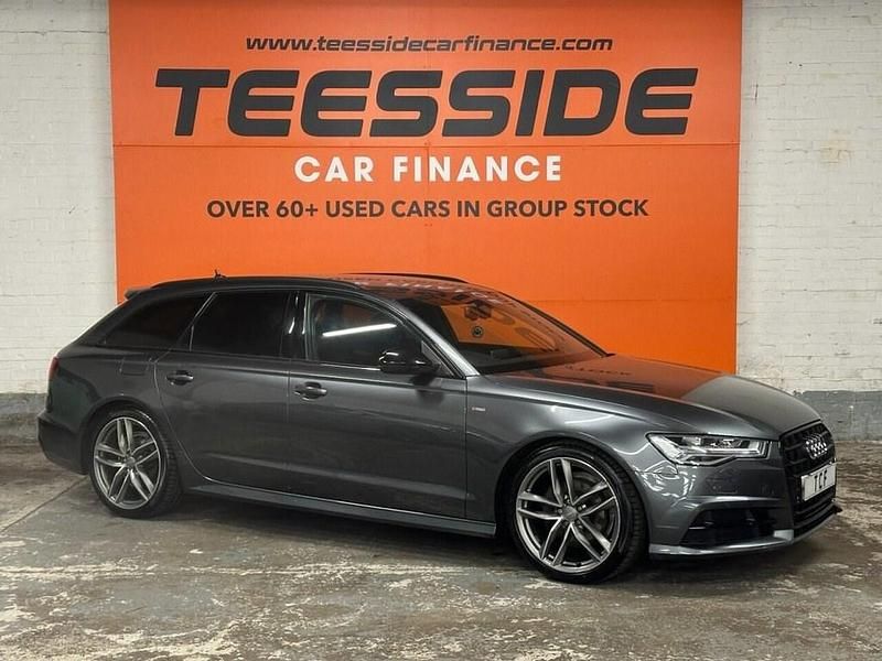 Used Audi A6 Black Edition 190 HP (139 kW) 2018 Grey Estate