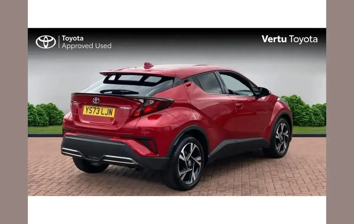 Used Toyota C-HR Design 184 HP (135 kW) 2023 Red SUV