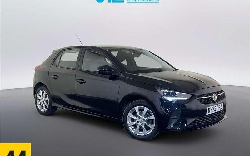 Used Vauxhall Corsa Design Edition 75 HP (55 kW) 2022 Black Hatchback
