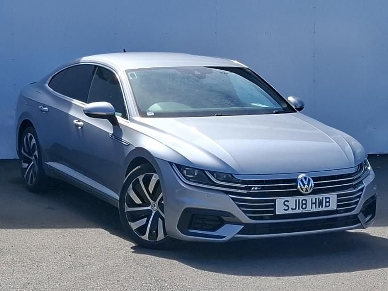 Silver Used 2018 VW Arteon R-line Hatchback | £17,998 (Fair price) - Image 1/4