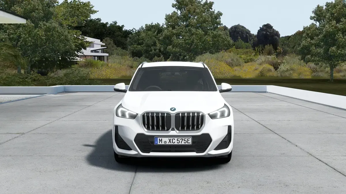 New BMW X1 M Sport 2026 Alpine white SUV