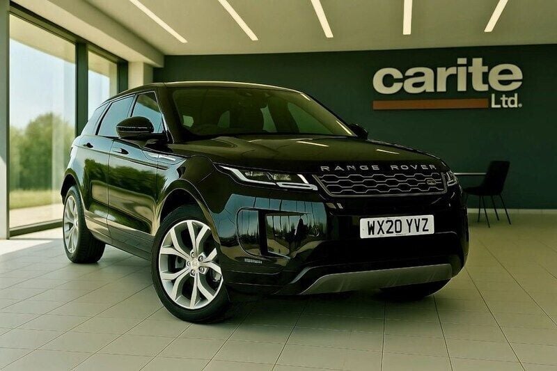 Black Used 2020 Land Rover Range Rover evoque HSE SUV | £22,995 (Good price) - Image 1/2