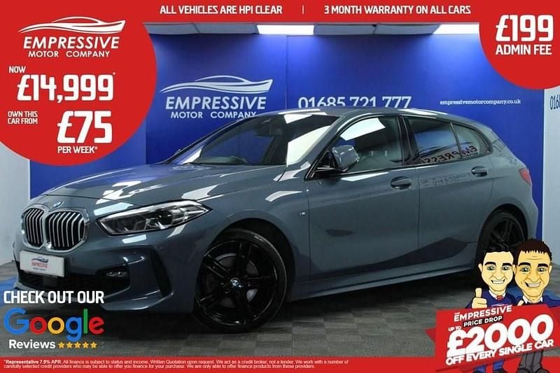 Grey Used 2020 BMW 116 M Sport Hatchback | £14,999 (Expensive) - Image 1/4