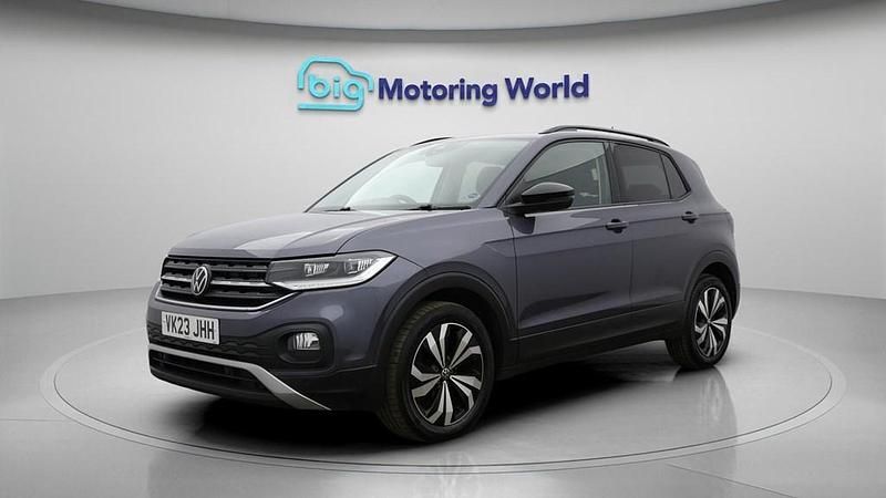 Used VW T-Cross Black Edition 110 HP (80 kW) 2023 Grey SUV