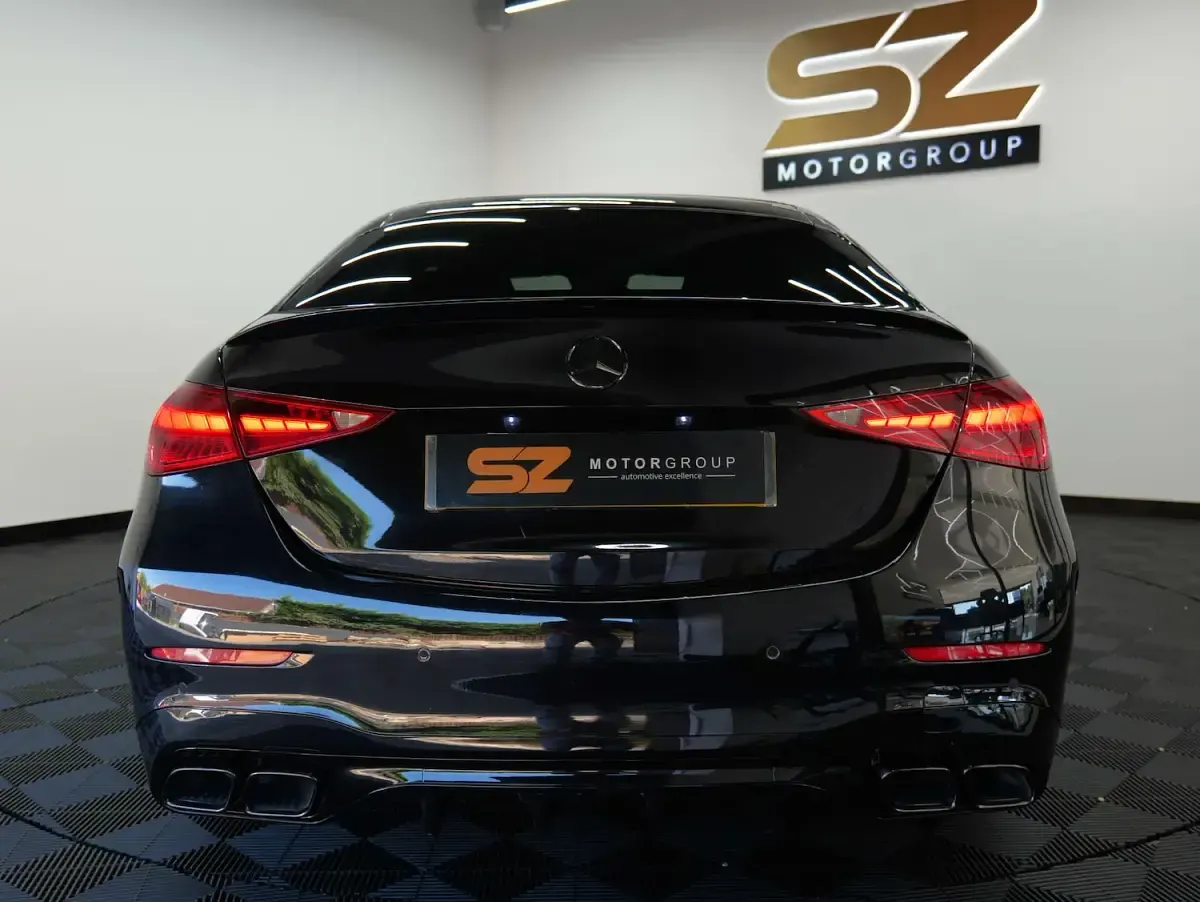Used Mercedes C220 AMG line 2023 Black Sedan