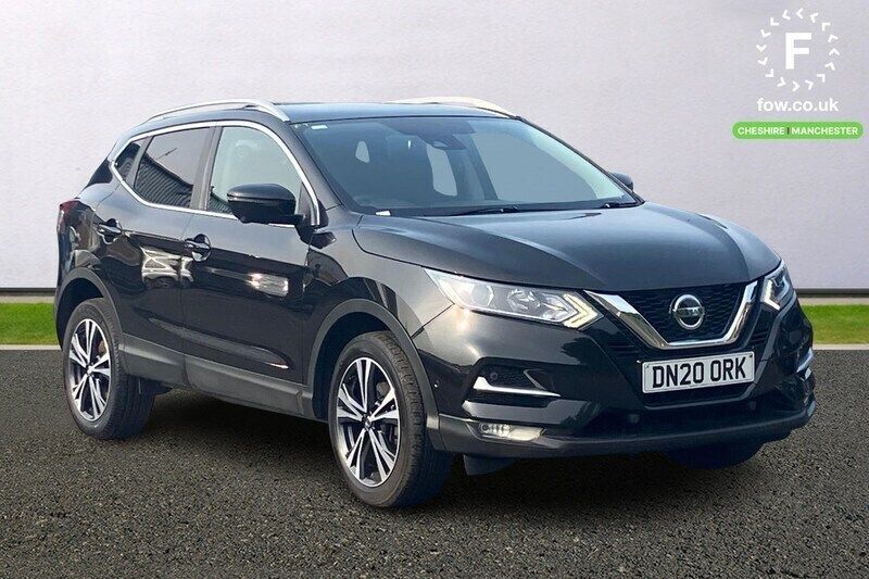 Black Used 2020 Nissan Qashqai N-Connecta SUV | £12,299 (Good price) - Image 1/3
