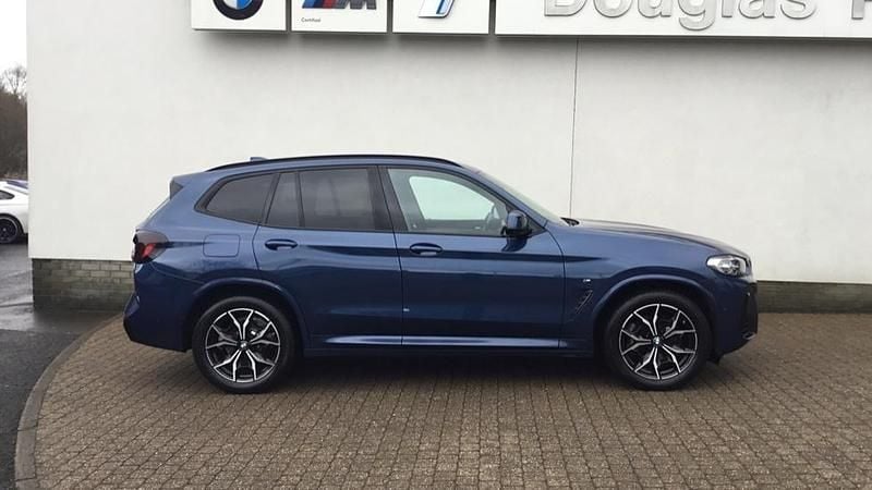 Used BMW X3 M Sport 282 HP (207 kW) 2022 Blue SUV